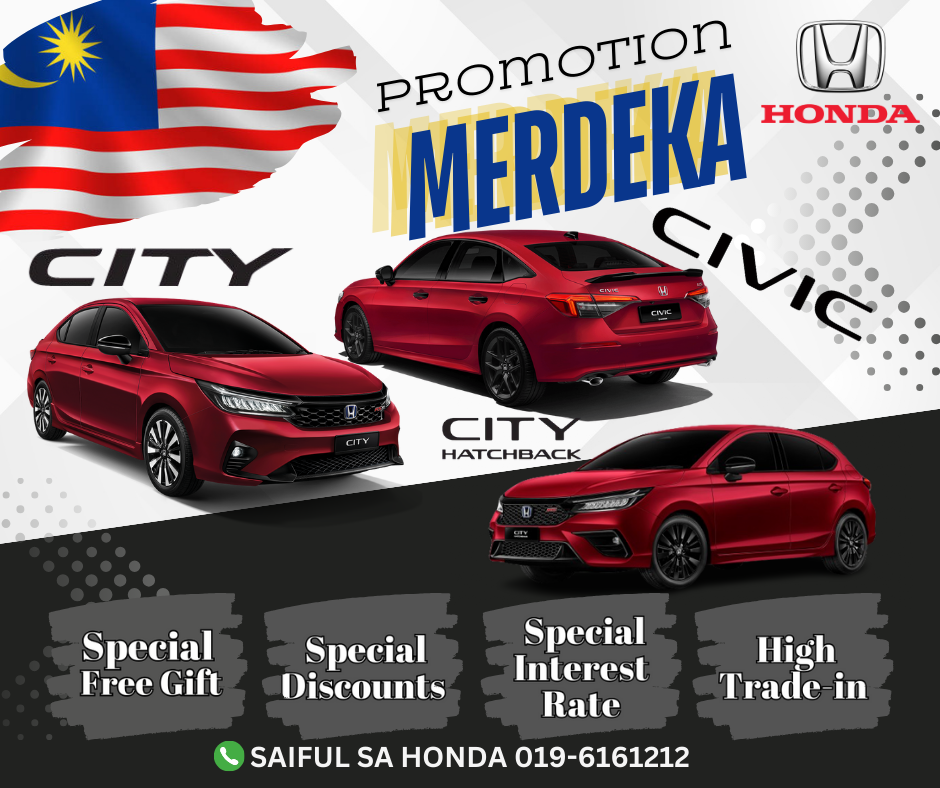 Promosi Honda bulan Merdeka