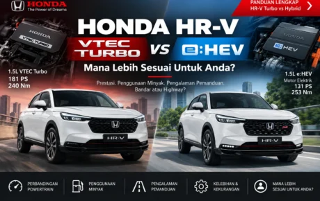 Honda HR-V Turbo vs Hybrid e:HEV: Mana Lebih Sesuai?