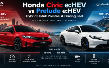 Honda Civic e:HEV vs Prelude e:HEV: Hybrid Untuk Prestasi & Driving Feel