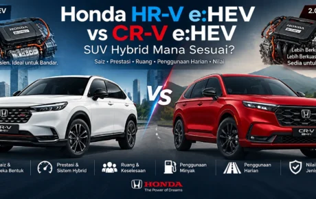 Honda HR-V e:HEV vs CR-V e:HEV: SUV Hybrid Mana Sesuai?