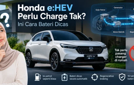 Honda e:HEV Perlu Charge Tak? Cara Bateri & Sistem Hybrid Berfungsi